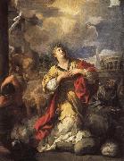 Pietro da Cortona St.Martina Refusing to Worship Idols oil painting on canvas